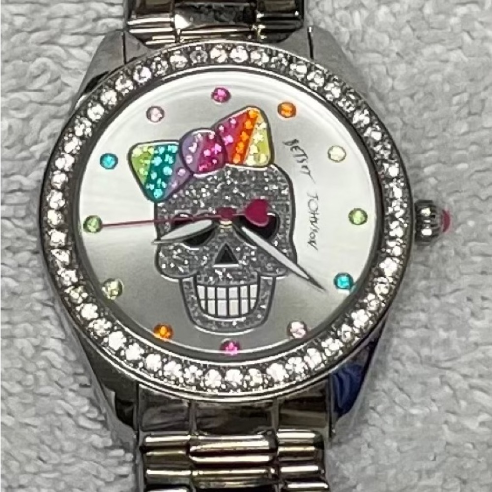 Betsy Johnson Skull Watch